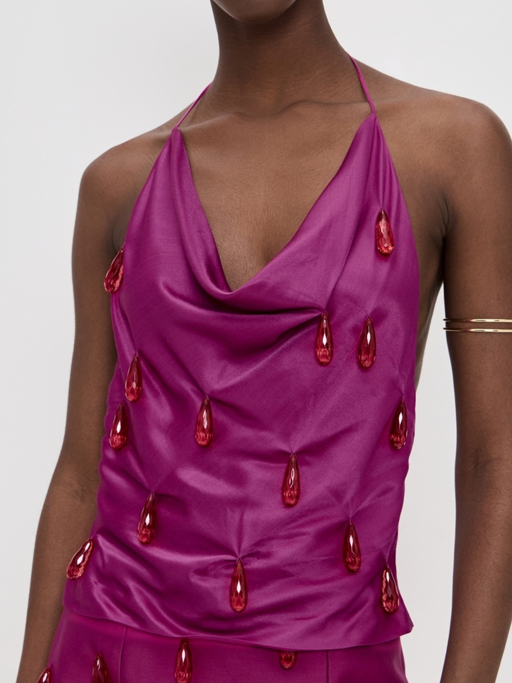 The Wolf Gang Joyas Cowl Top / sz M / NWT